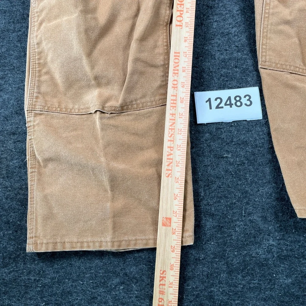 Key Imperial Aristocrat Of Overalls Bibs Mens 52x30 Brown Utility Carpenter